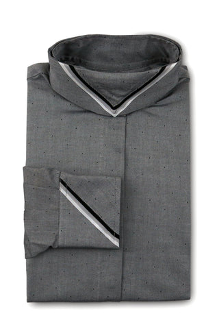 Grey Polka Dot - Slate & Black